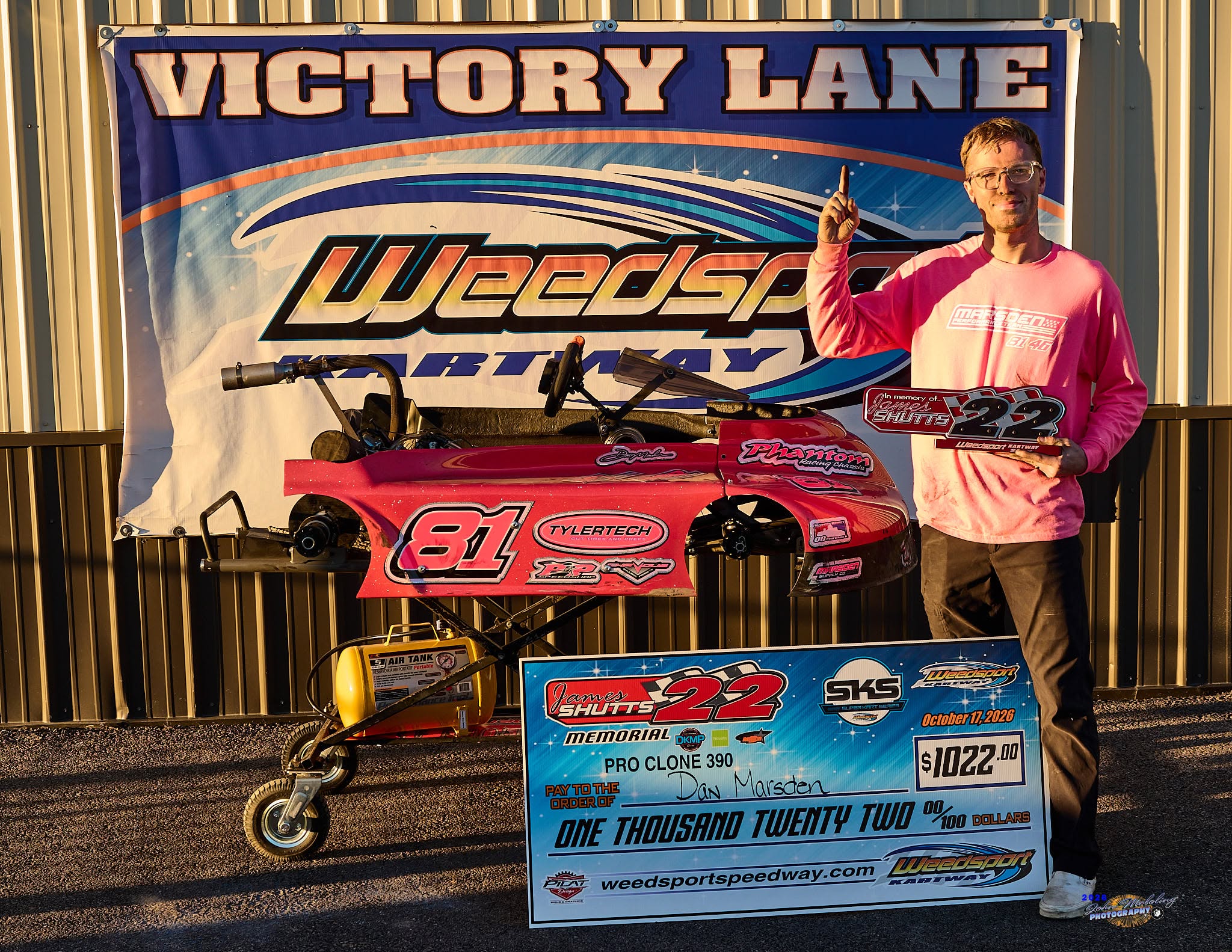 Dan Marsden Shutts Winner